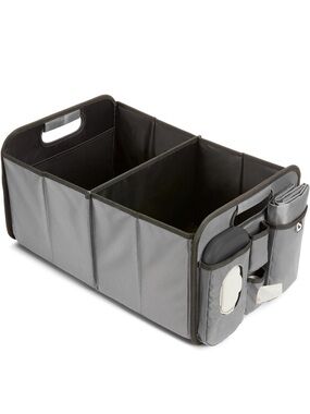 Munchkin Gray Foldable Trunk Organizer with Multiple Pockets